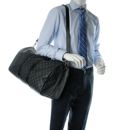Louis Vuitton Damier Graphite Keepall Bandouliere 45 2 of 8