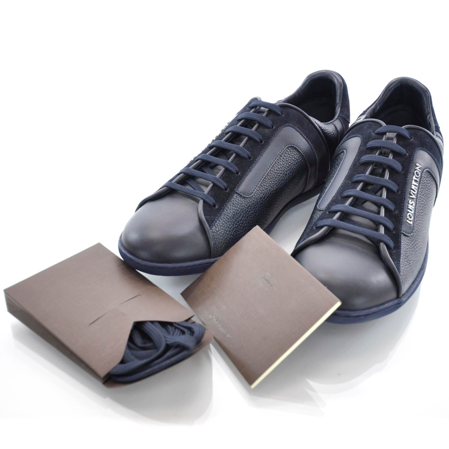 Louis Vuitton Leather Twister Sneakers 9 Black 4 of 7