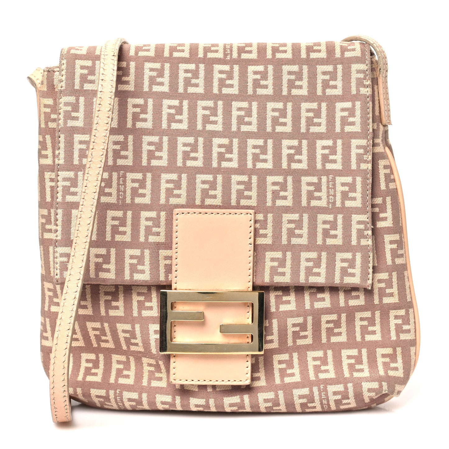 Zucchino Vitello Tube Messenger Bag Cipria Teint Cipria