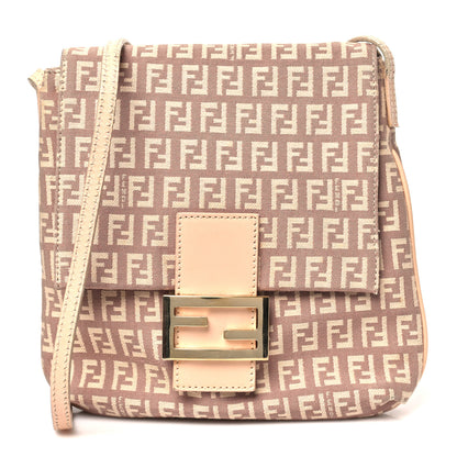 Fendi Zucchino Vitello Tube Messenger Bag Cipria Teint Cipria 1 of 12