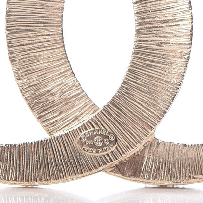 Chanel Baguette Crystal Dubai CC Brooch Gold 4 of 5