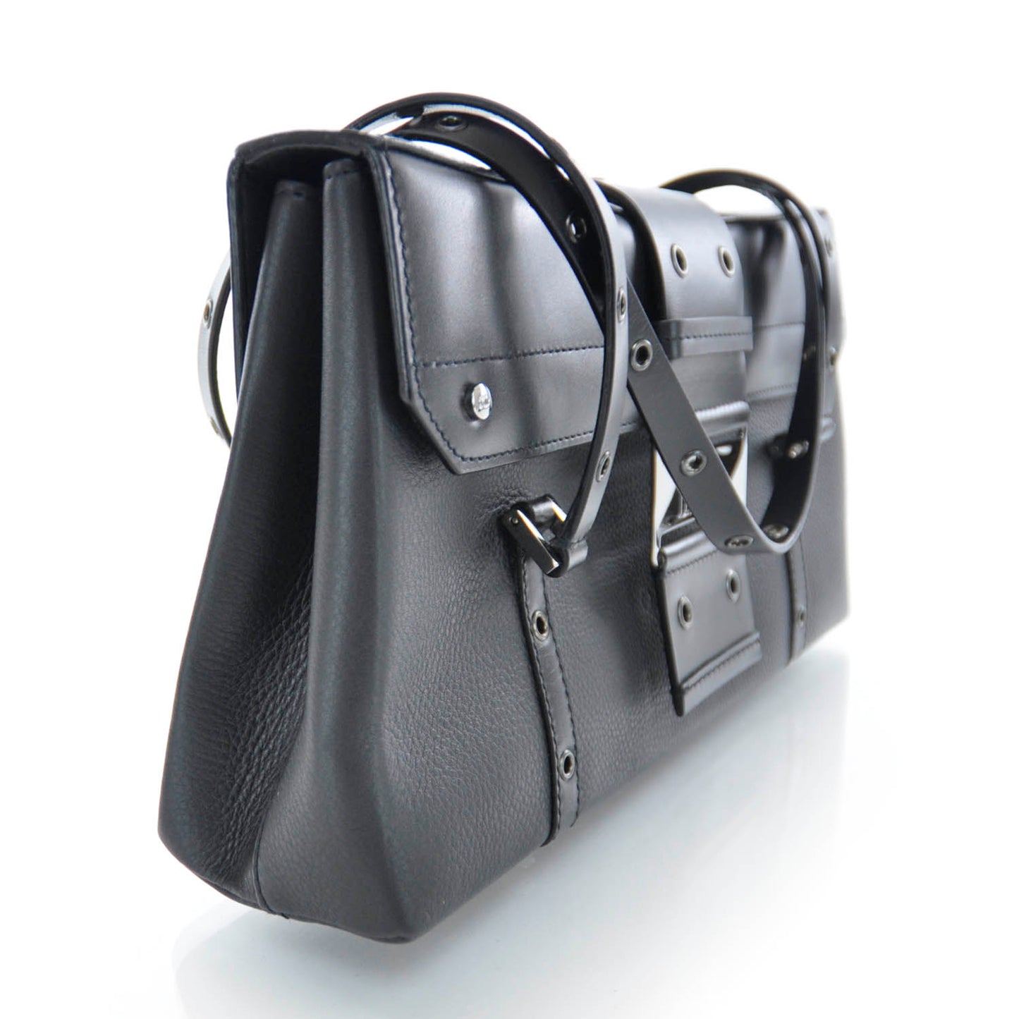 Leather Street Chic Bag Black