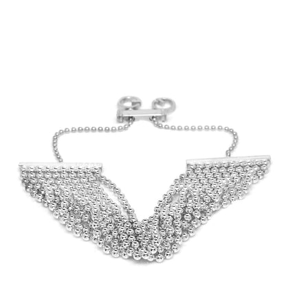 Gucci Sterling Silver Ten-Strand Ball Chain Bracelet 1 of 4