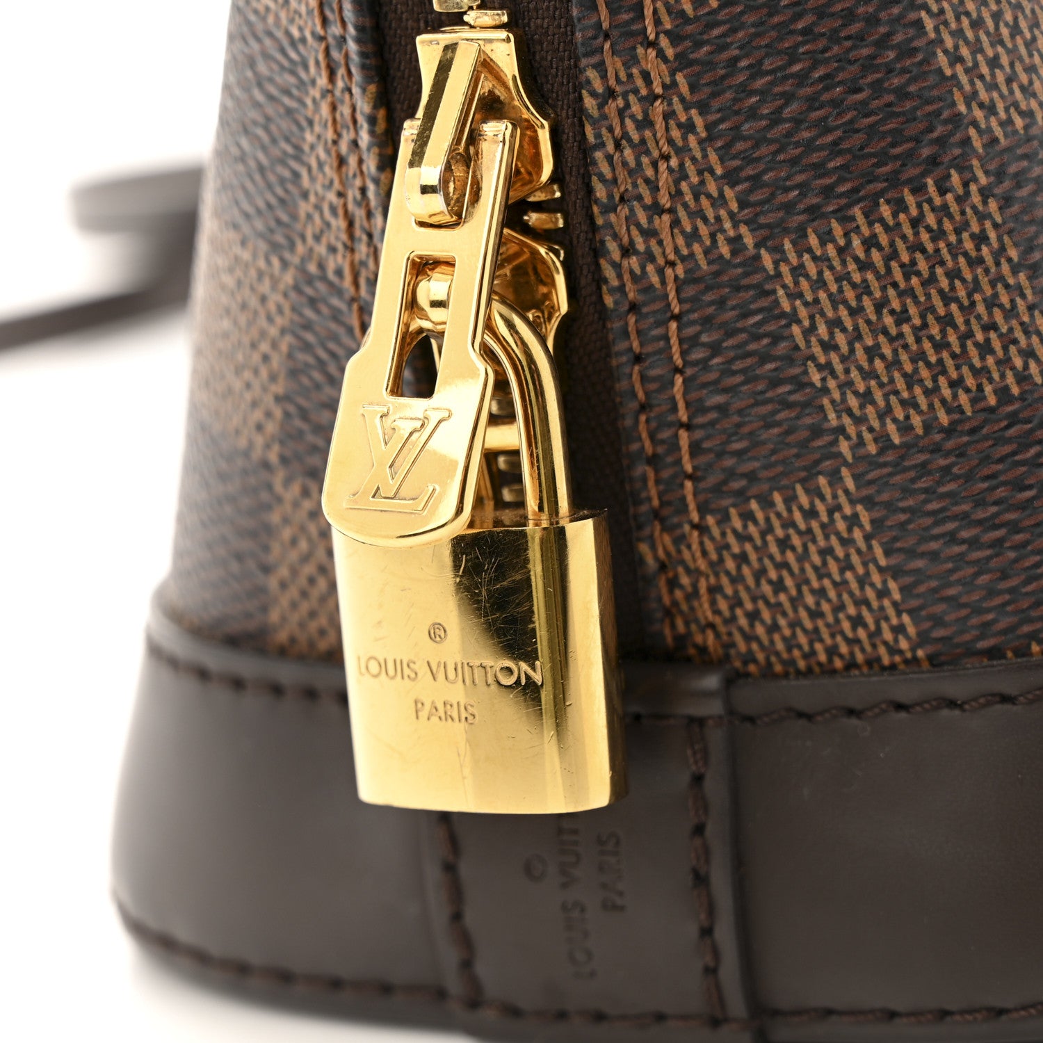 Louis Vuitton Damier Ebene Alma BB 12 of 12