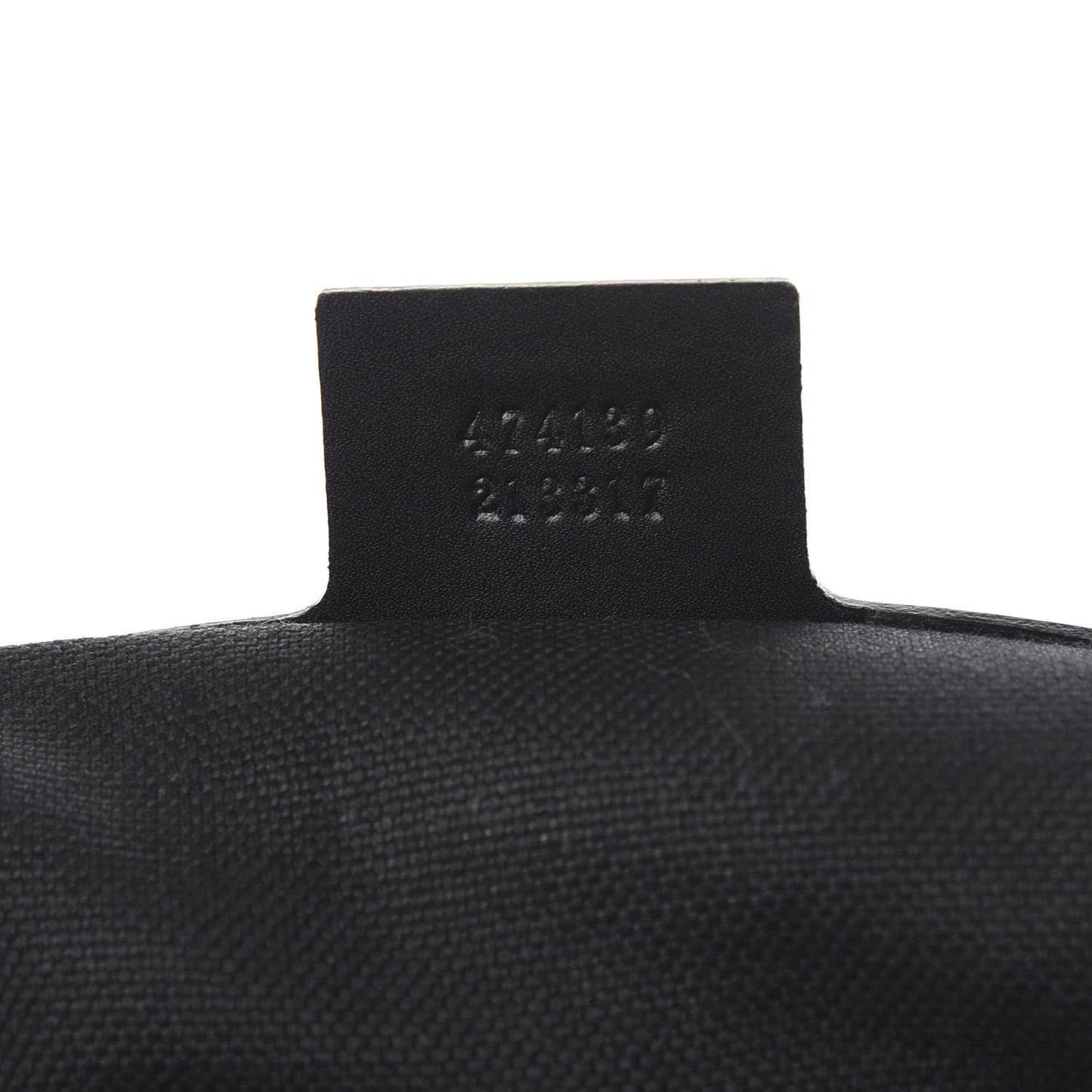 Soft GG Supreme Monogram Appia Calfskin Web East West Messenger Bag Black Grey