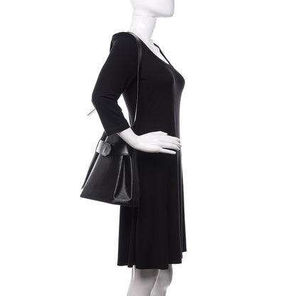 Louis Vuitton Epi Sac D'Epaule Black 2 of 12
