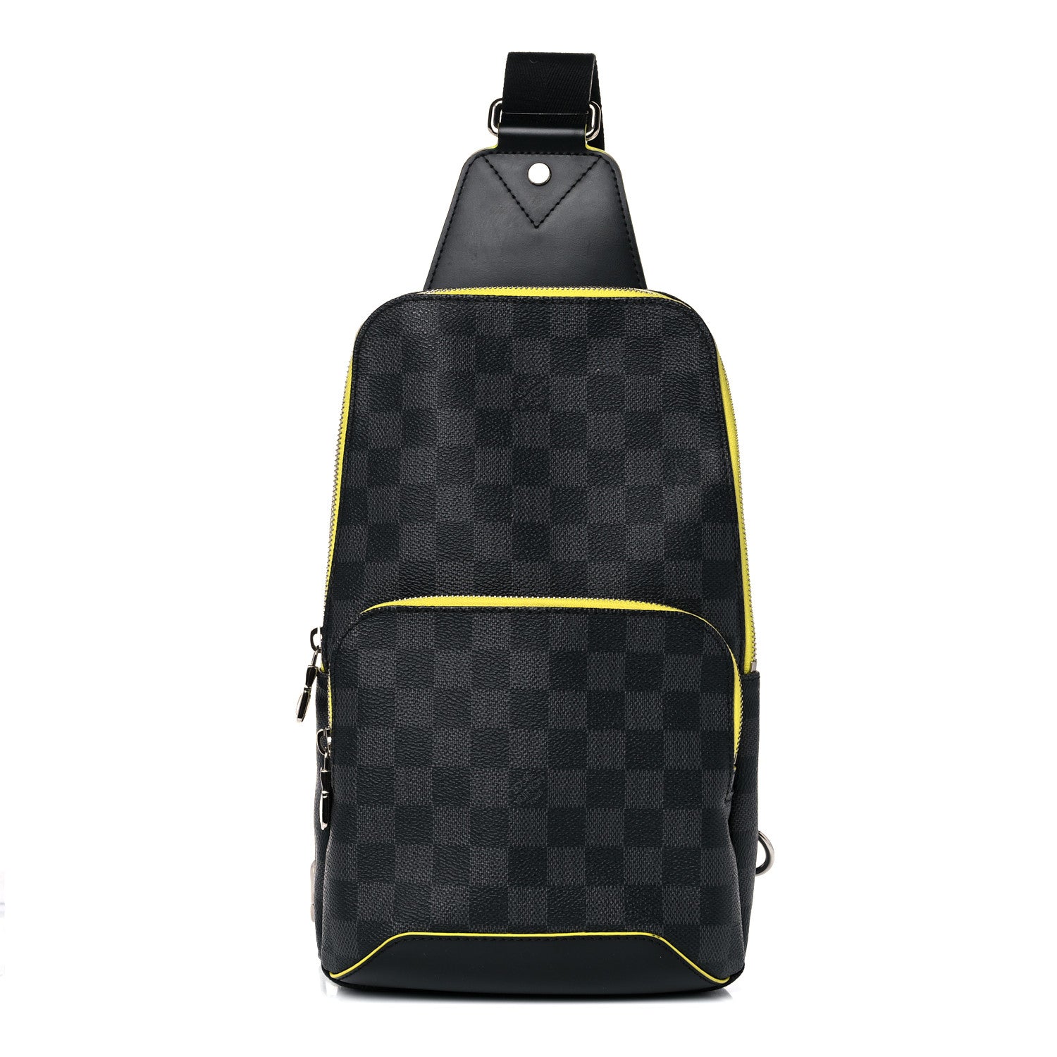Louis Vuitton Damier Graphite Avenue Sling Backpack Yellow 1 of 10