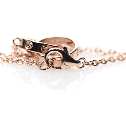 Cartier 18K Pink Gold Interlocking LOVE Bracelet 6 of 7