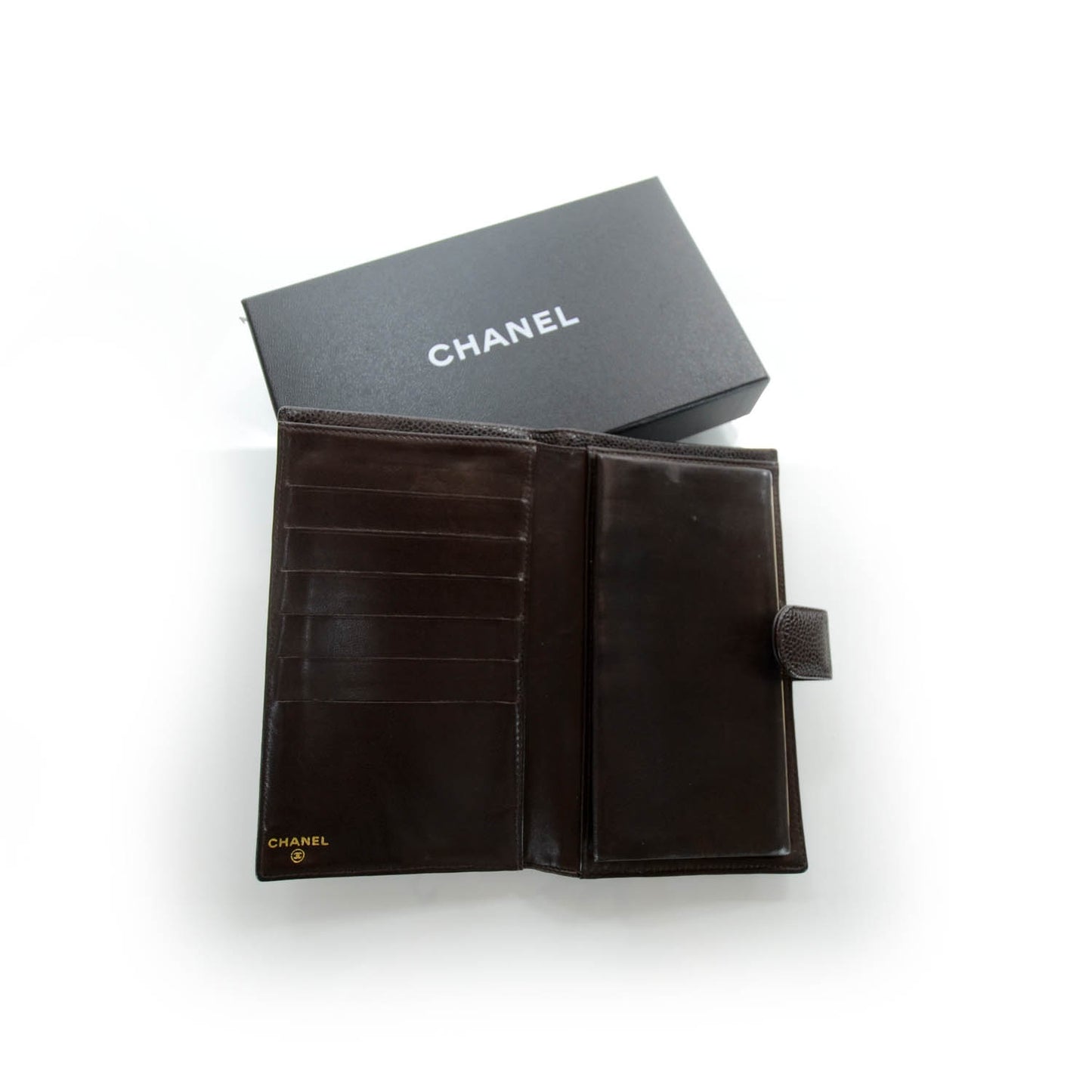 Caviar CC Wallet Dark Brown