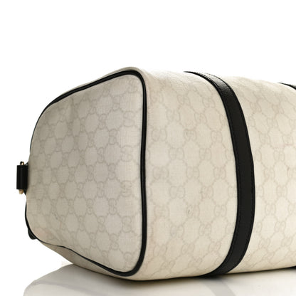Gucci GG Plus Monogram Medium Joy Boston White Black 11 of 12