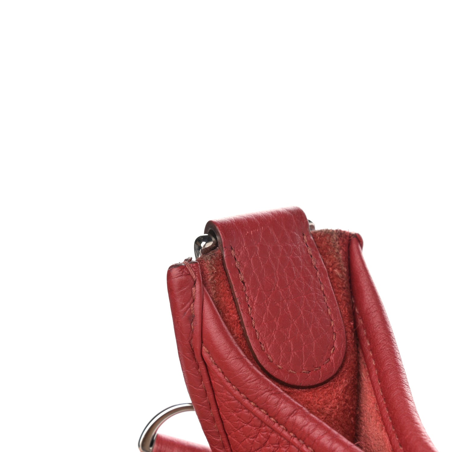 Hermes Taurillon Clemence Evelyne III GM Rubis 14 of 14
