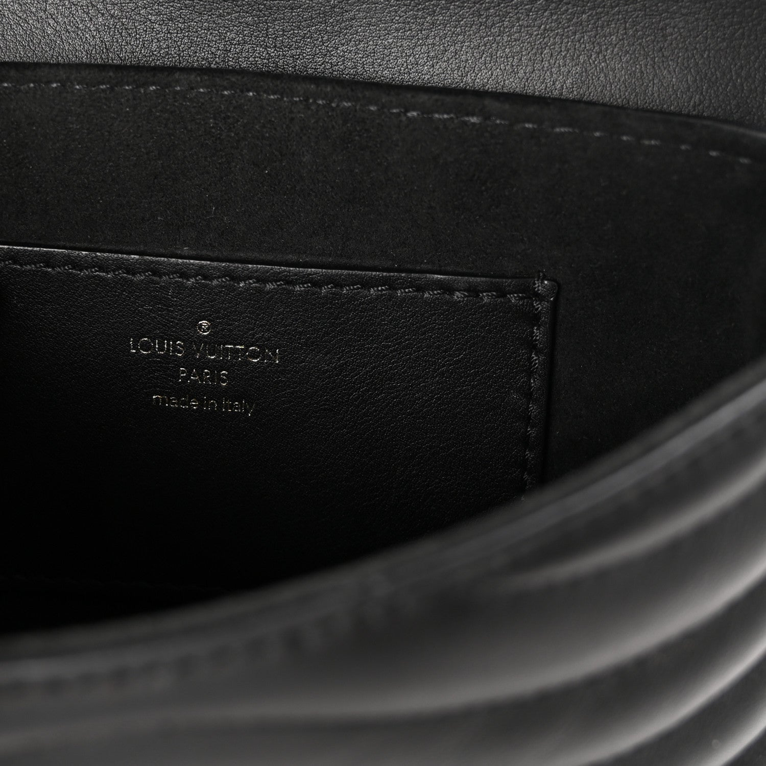 Louis Vuitton Calfskin New Wave Multi Pochette Black 6 of 9
