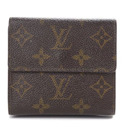 Louis Vuitton Monogram Porte-Monnaie Billets Cartes Credit Wallet 1 of 10