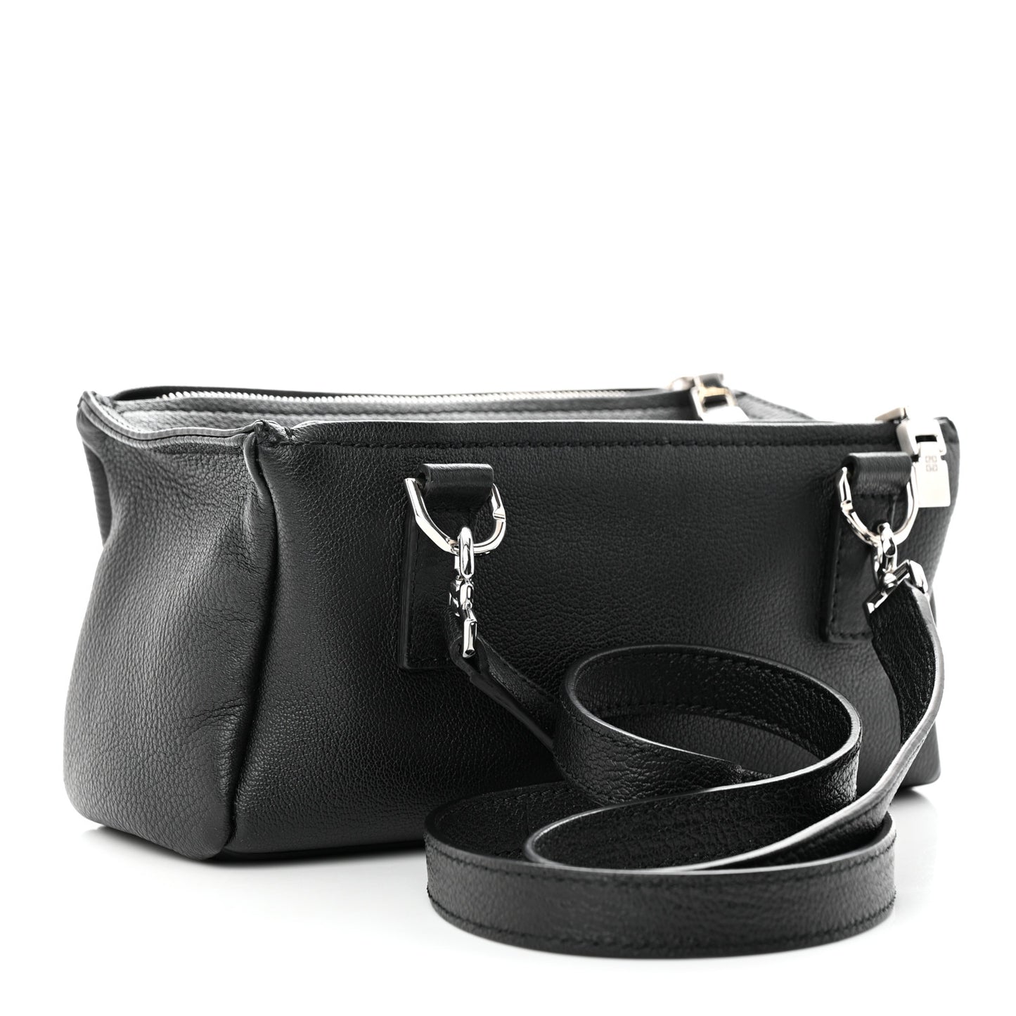 Sugar Goatskin Mini Pandora Black