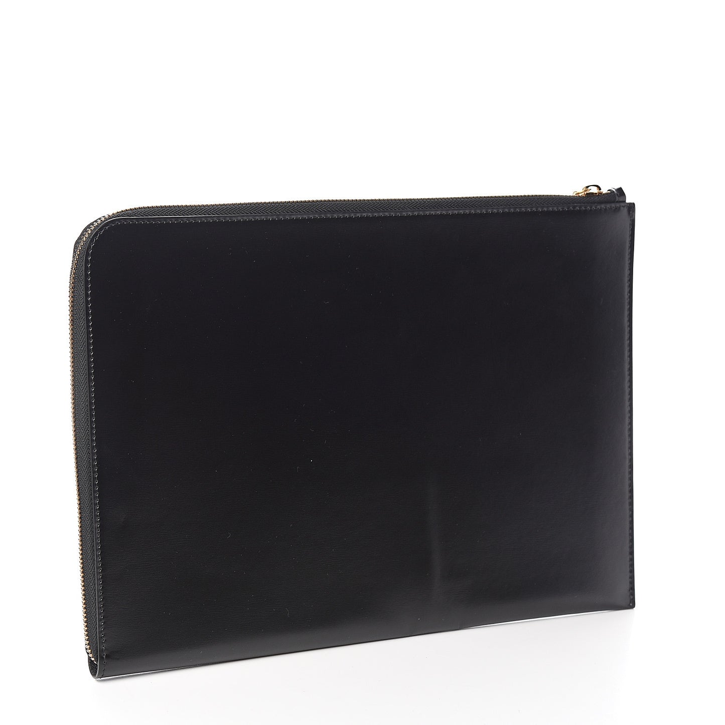 Vitello Zip Pouch Black
