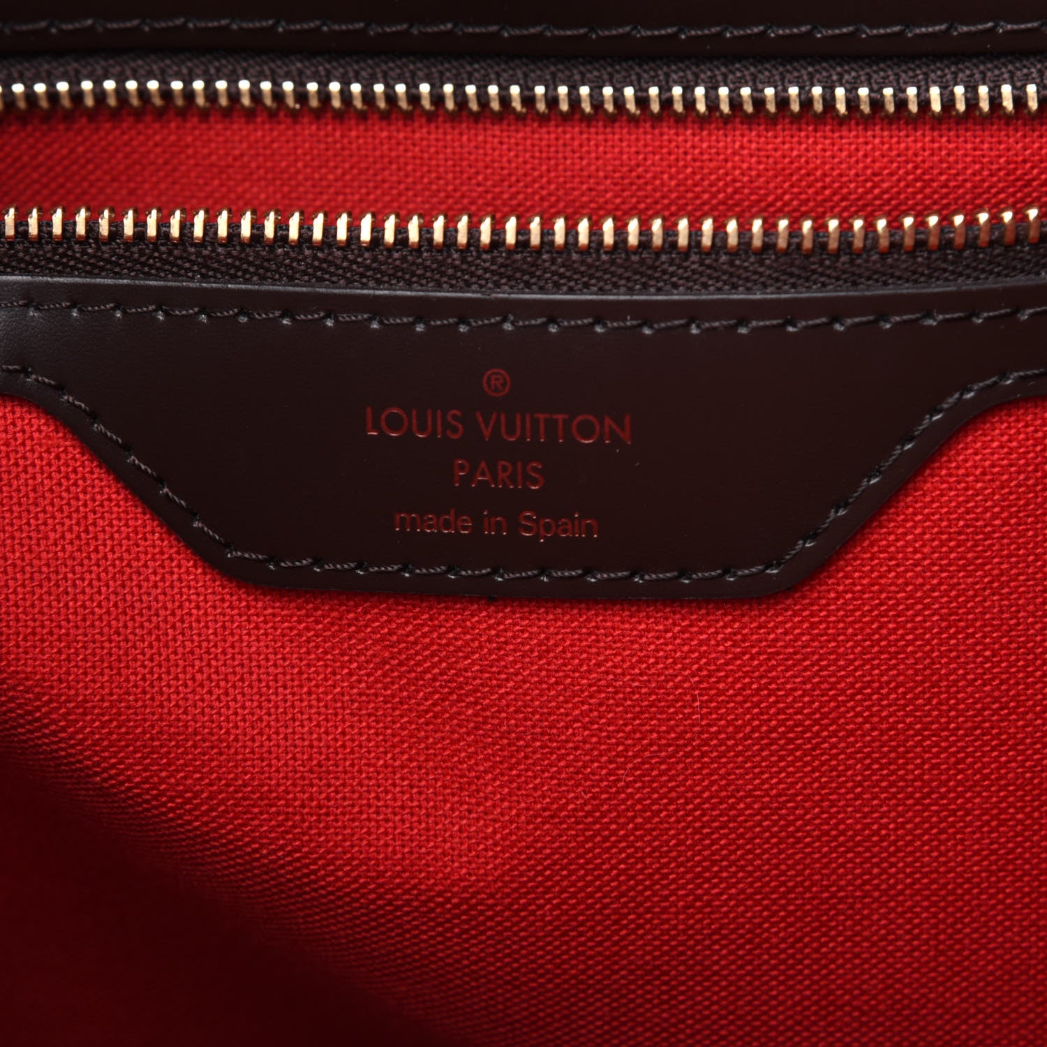 Louis Vuitton Damier Ebene Cabas Rivington 6 of 14
