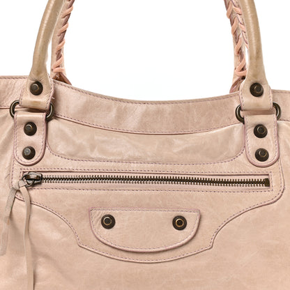 Balenciaga Chevre Classic Hardware Purse Bubblegum 9 of 11