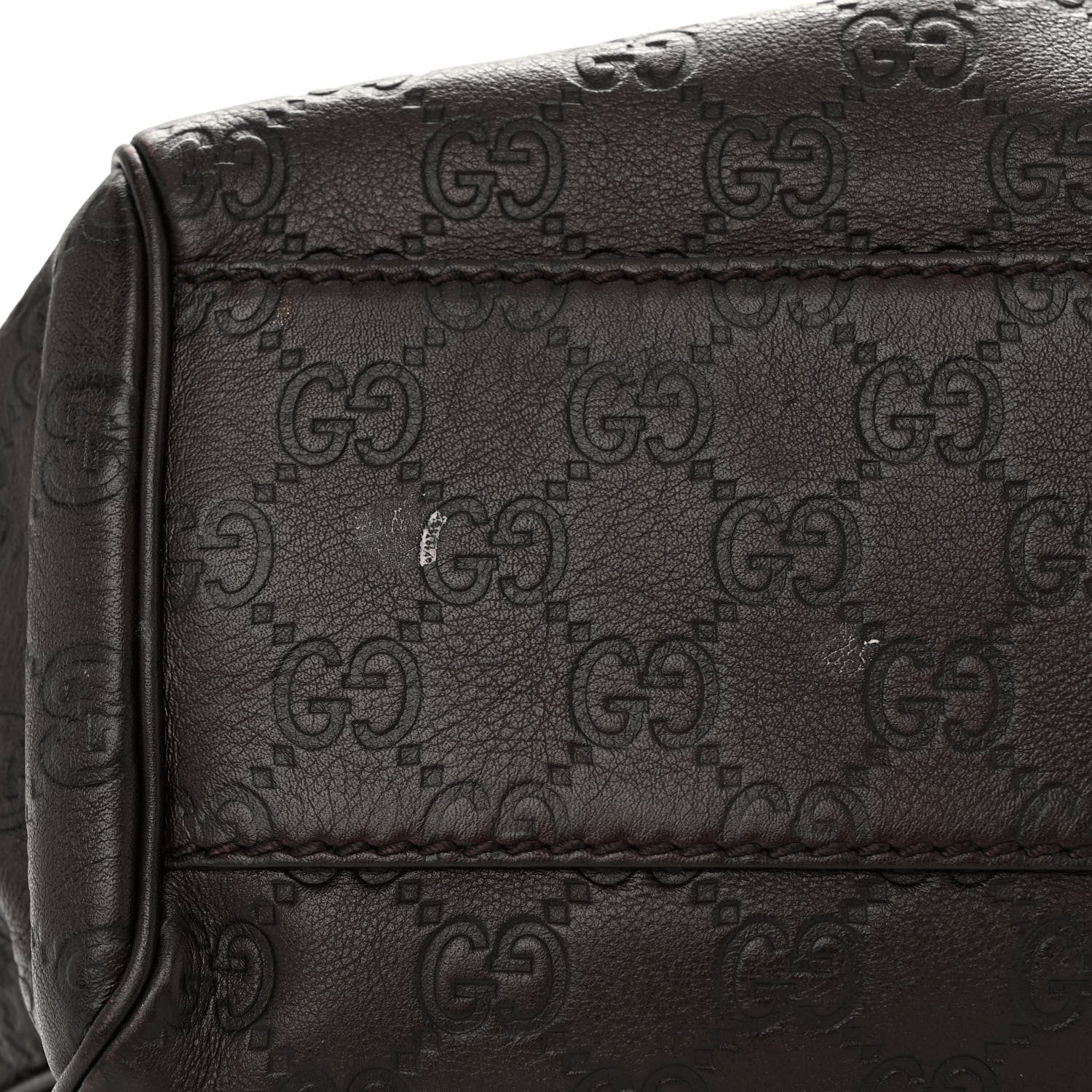 Gucci Guccissima Medium Sukey Tote Chocolate 10 of 10