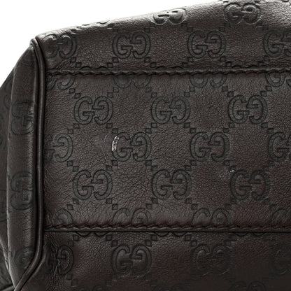 Gucci Guccissima Medium Sukey Tote Chocolate 10 of 10