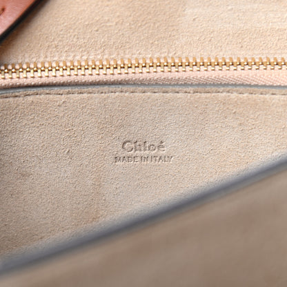 Chloe Smooth Calfskin Patchwork Medium Faye Shoulder Bag Light Tan 6 of 9