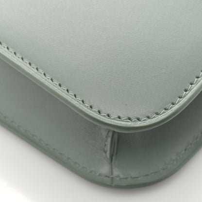 Saint Laurent Smooth Calfskin Carre Satchel Vert Opaline 14 of 18
