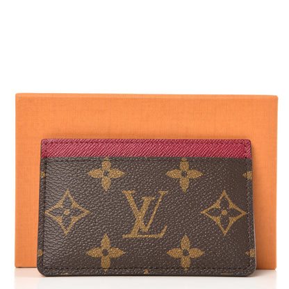 Louis Vuitton Monogram Card Holder Fuchsia 7 of 7