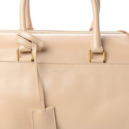Saint Laurent Calfskin Classic Duffle 12 Nude Powder 9 of 9