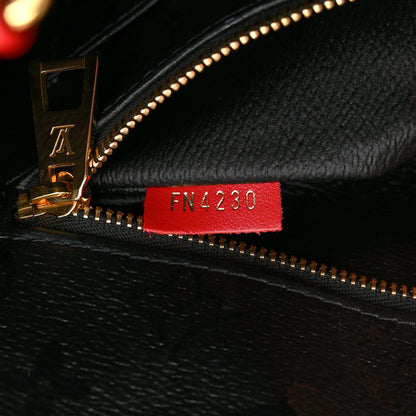 Louis Vuitton X UF Tufted Monogram Onthego GM Black Red 7 of 10