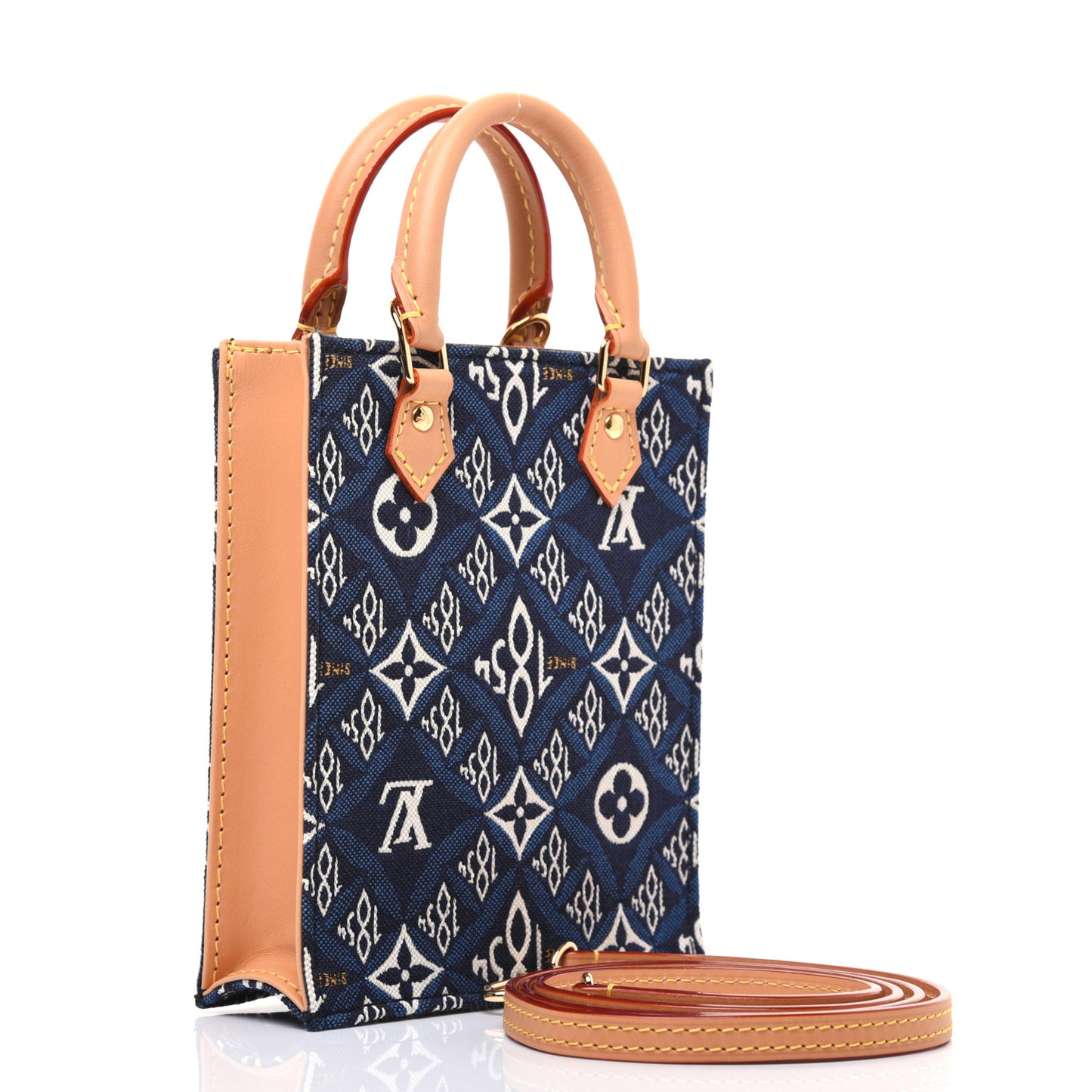 Jacquard Since 1854 Petit Sac Plat Blue