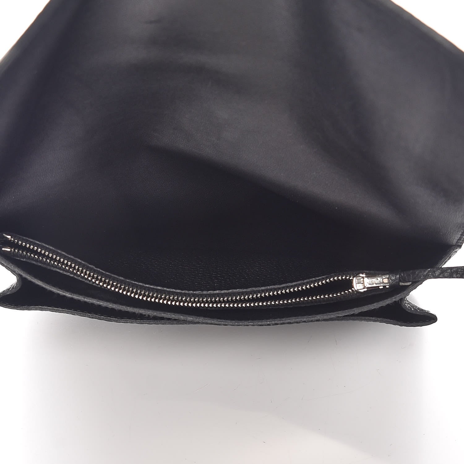 Hermes Togo Dogon Duo Wallet Black 6 of 11