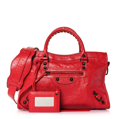 Balenciaga Agneau Classic Hardware S City Poppy 1 of 13