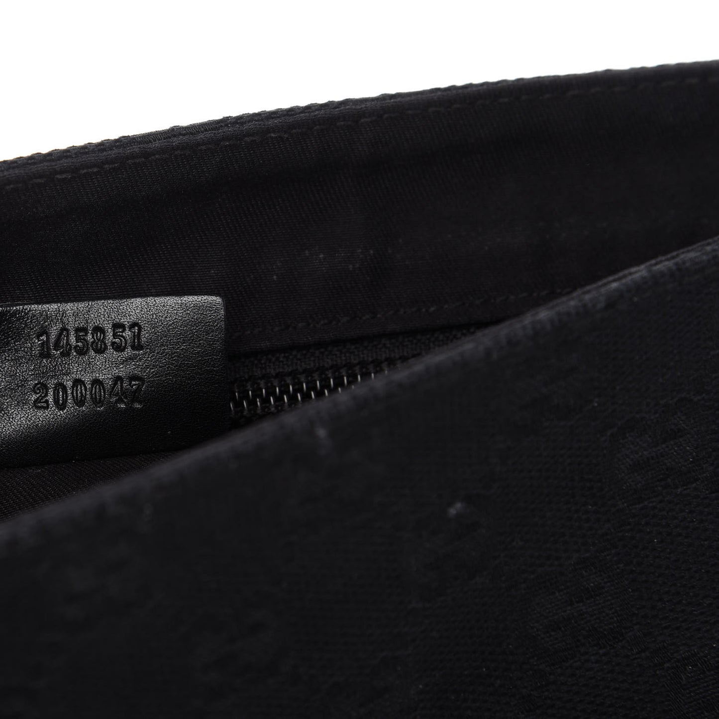 Monogram Waist Belt Bag Black