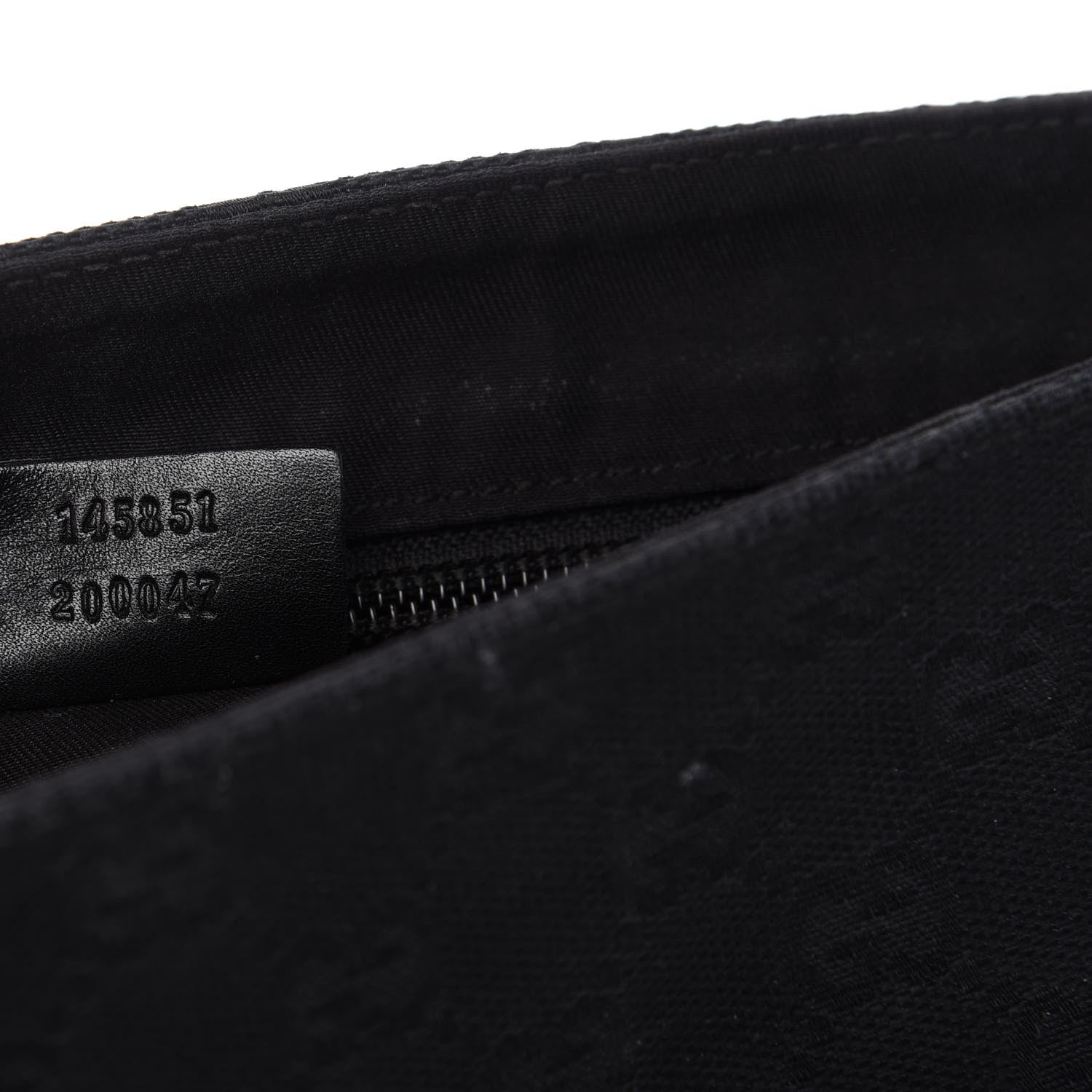 Gucci Monogram Waist Belt Bag Black 9 of 10