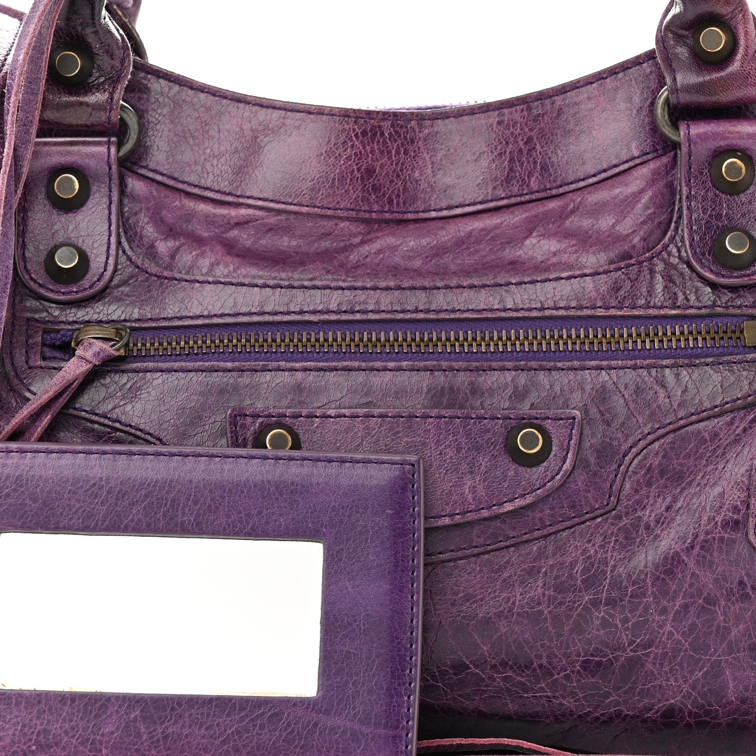 Balenciaga Agneau Classic Hardware First Sapphire 7 of 13