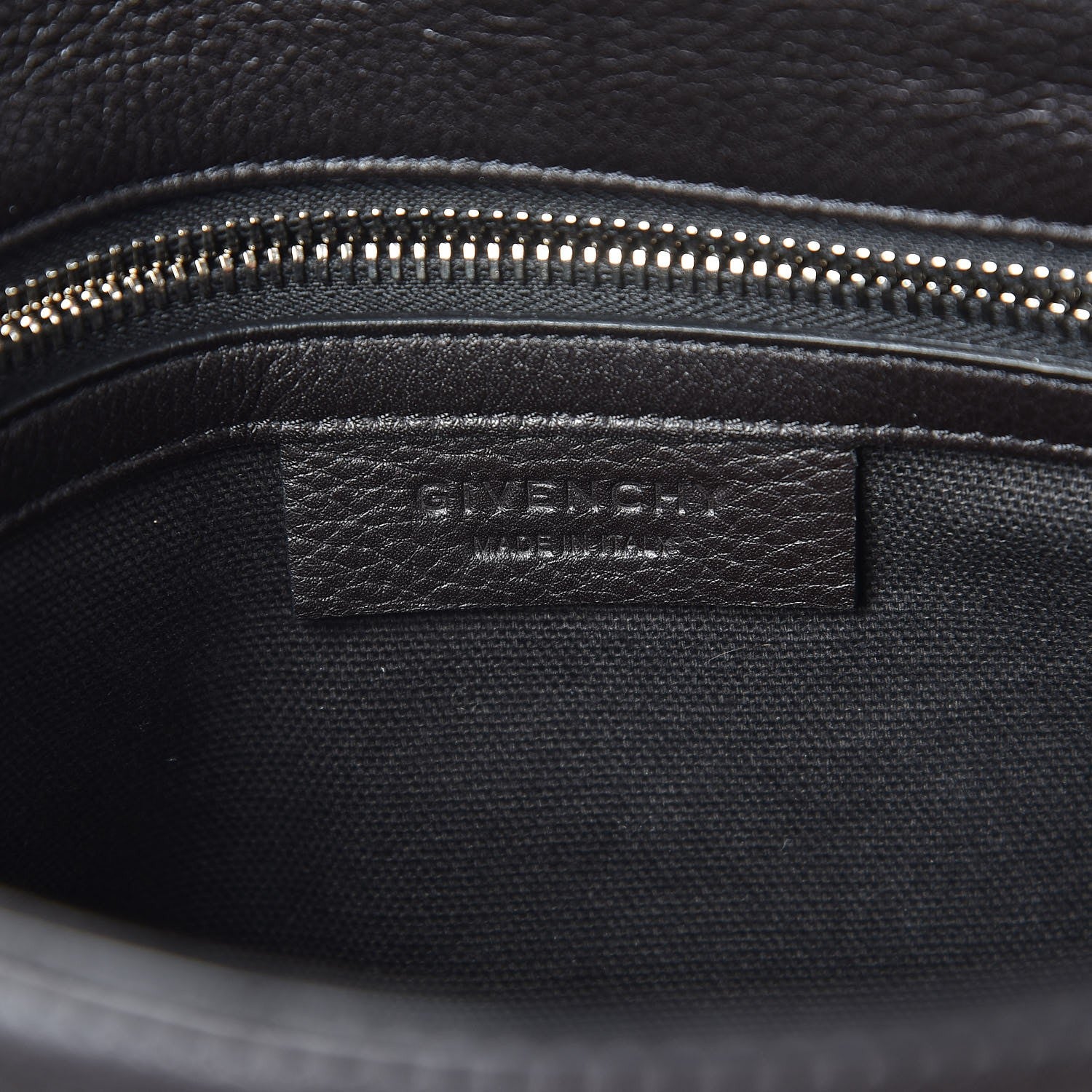 Givenchy Waxy Grained Calfskin Medium Pandora Pure Flap Bag Black 6 of 7