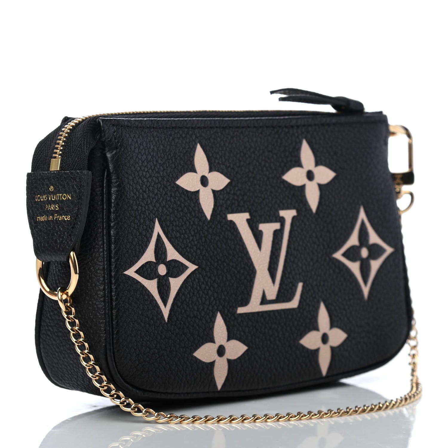 Louis Vuitton Empreinte Monogram Giant Mini Pochette Accessories Black 2 of 4