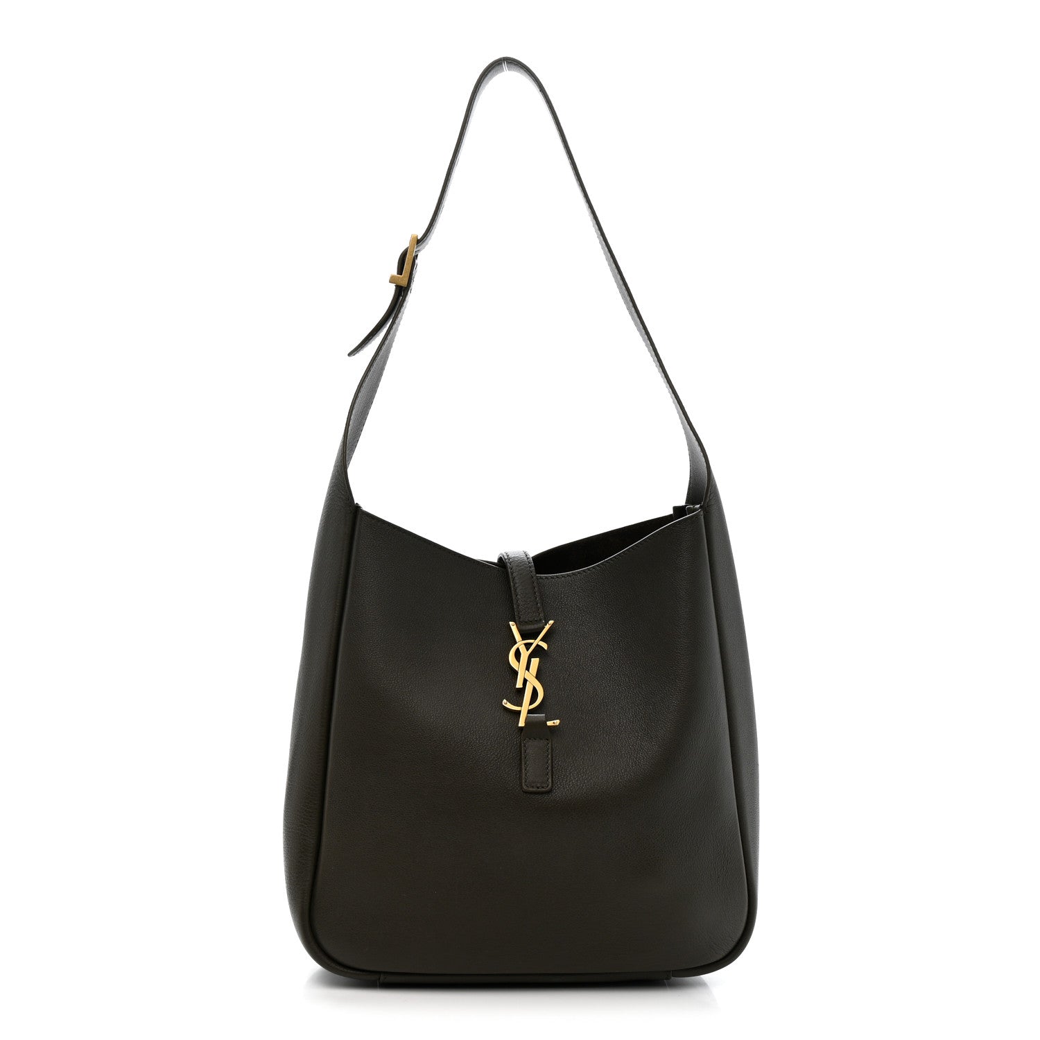 Saint Laurent Smooth Calfskin Small Le 5 A 7 Soft Hobo Light Musk 1 of 10