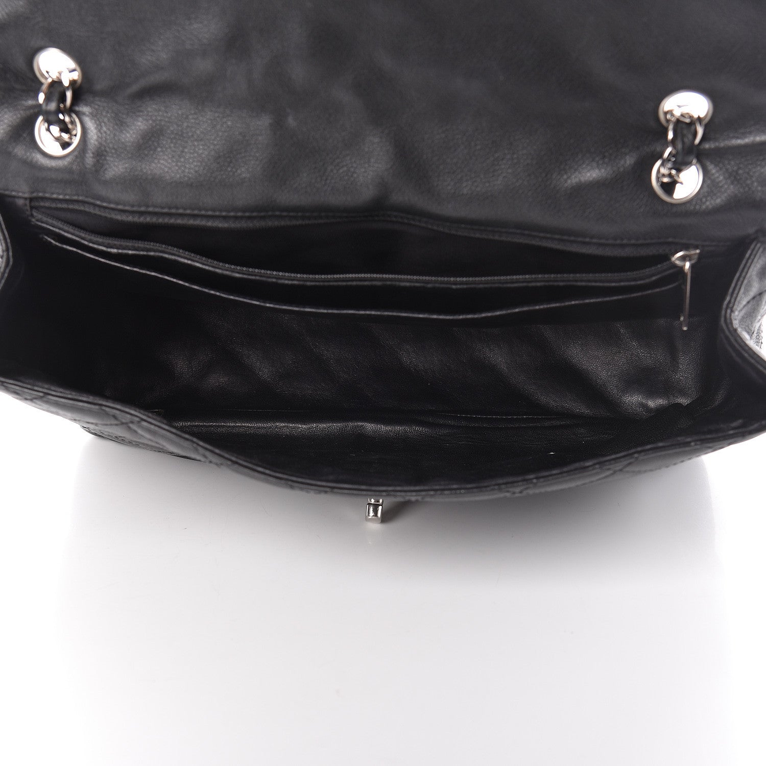 Chanel Caviar Quilted Maxi Single Flap Black 5 of 21