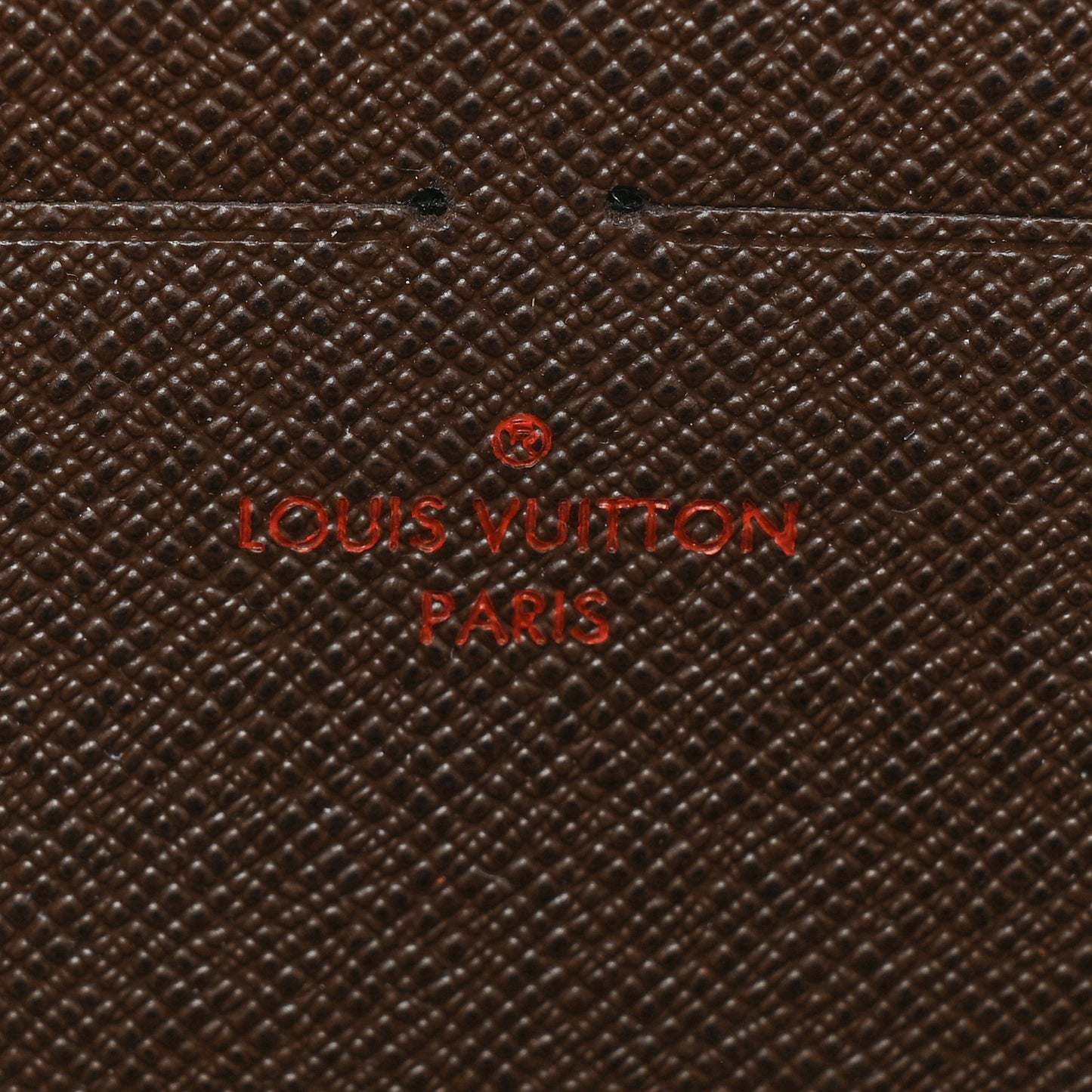 Damier Ebene Zippy Wallet