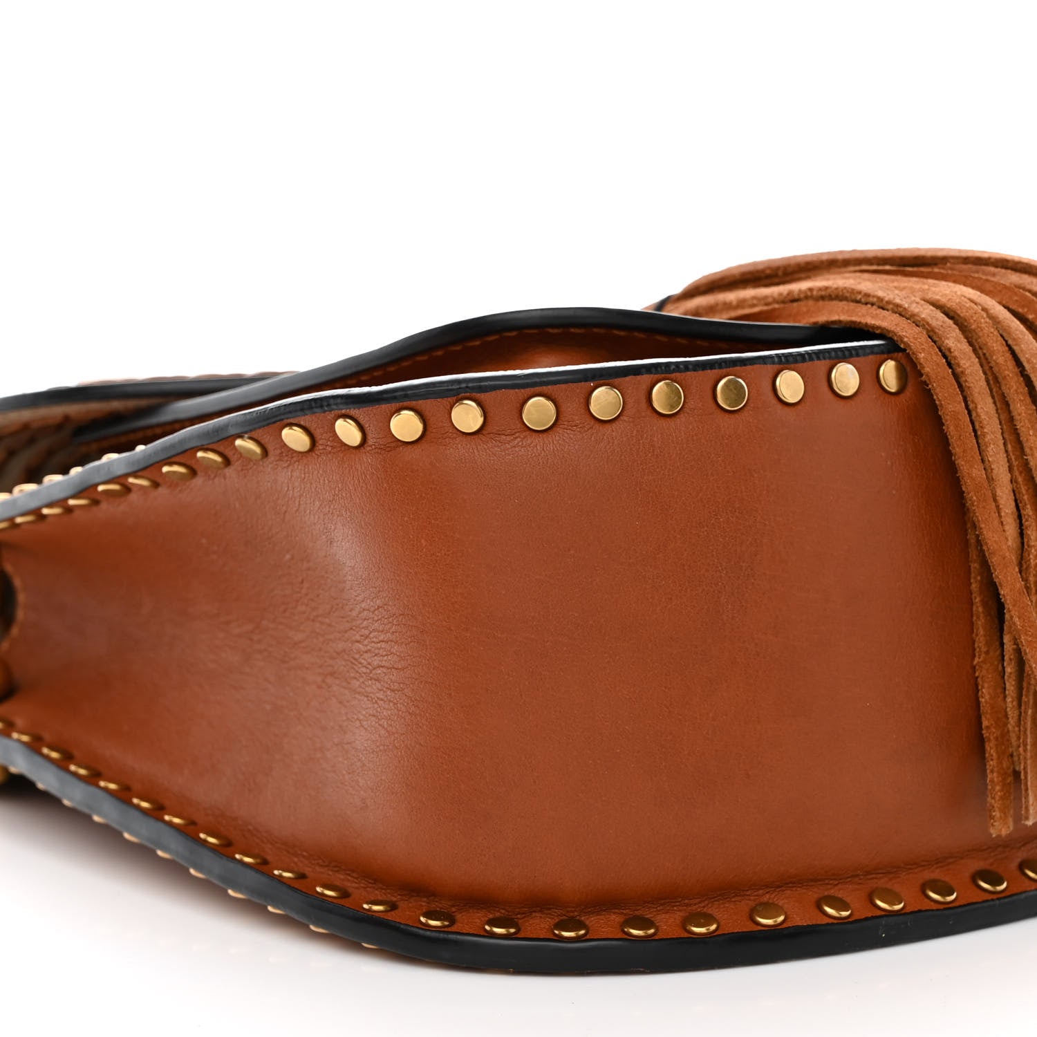 Chloe Calfskin Braided Small Hudson Shoulder Bag Caramel 9 of 10