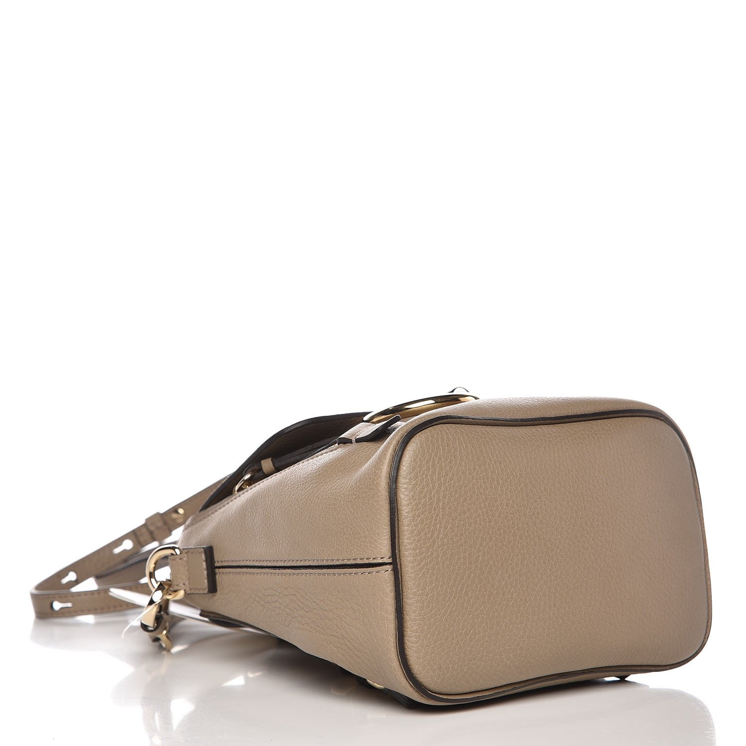 Chloe Suede Calfskin Mini Faye Backpack Motty Grey 4 of 7