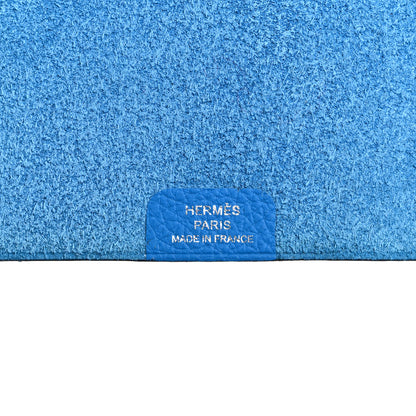 Hermes Togo Ulysse PM Notebook Cover Bleu Zanzibar 6 of 9