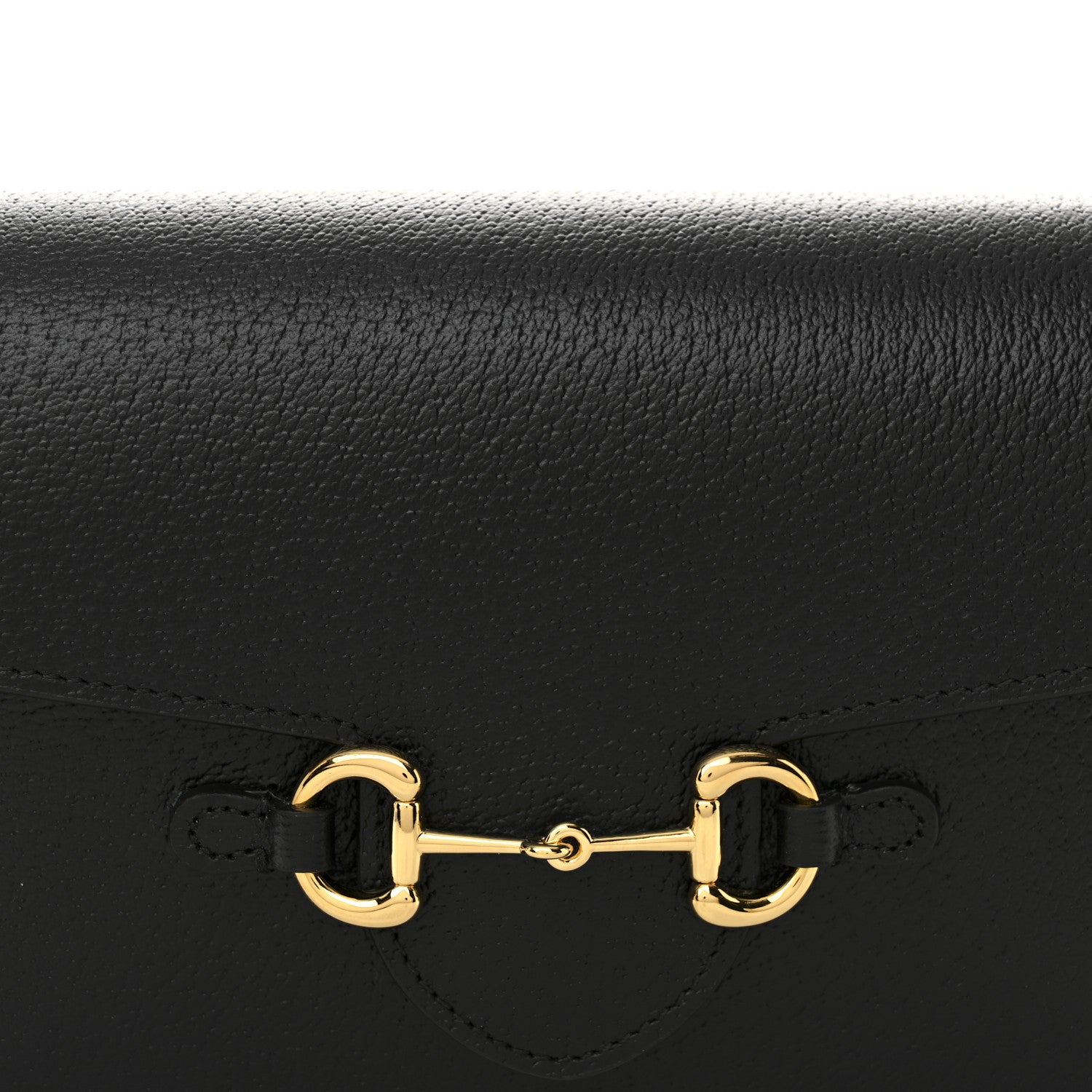 Gucci Calfskin Horsebit 1955 Shoulder Bag Black 8 of 11