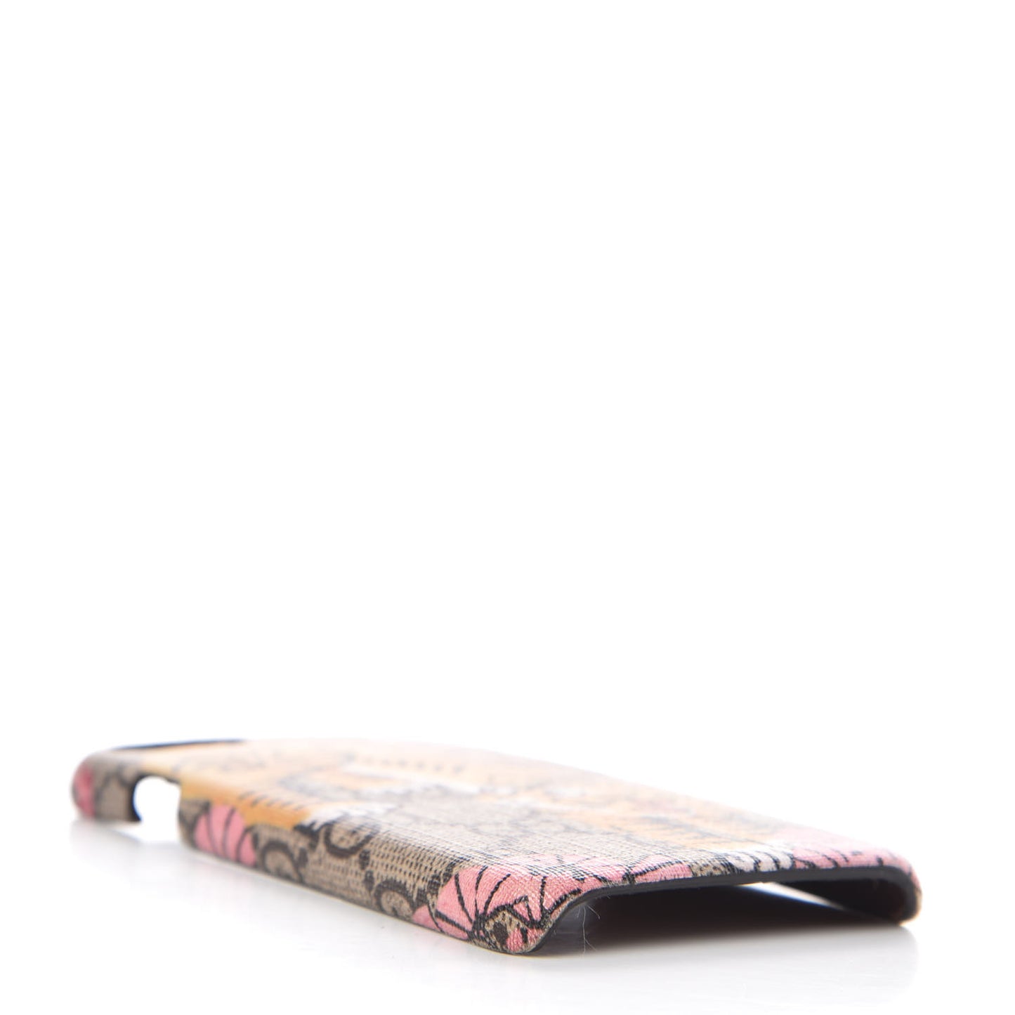 GG Supreme Monogram Bengal Print iPhone 7 Case Beige Pink