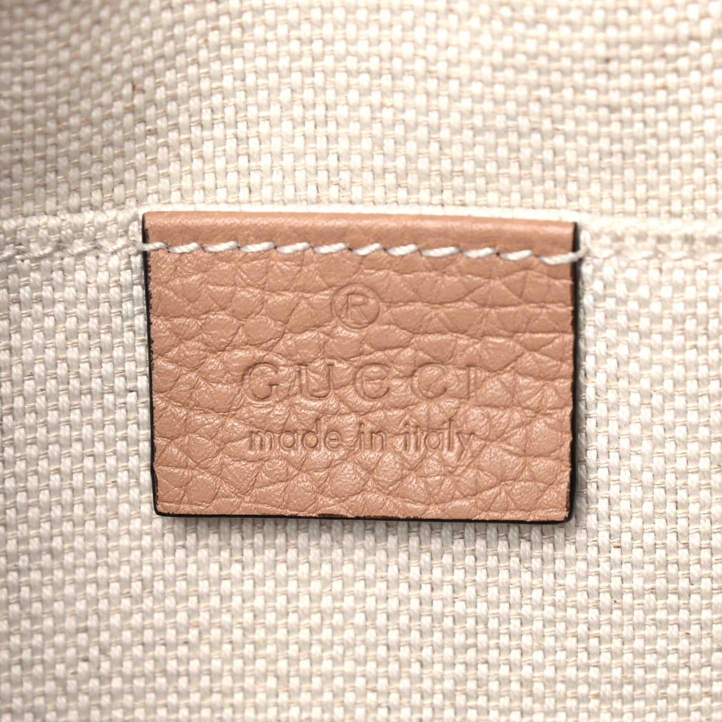 Pebbled Calfskin Small Soho Disco Bag Camelia