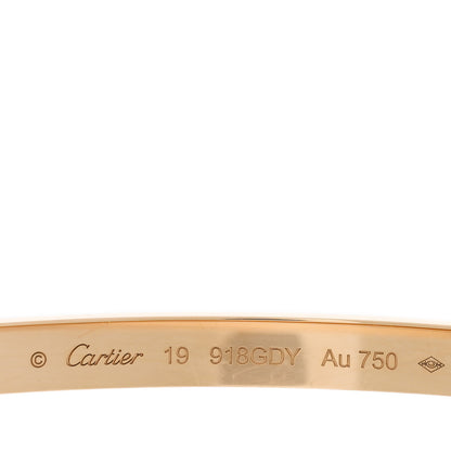 Cartier 18K Yellow Gold Medium LOVE Bracelet 19 3 of 6
