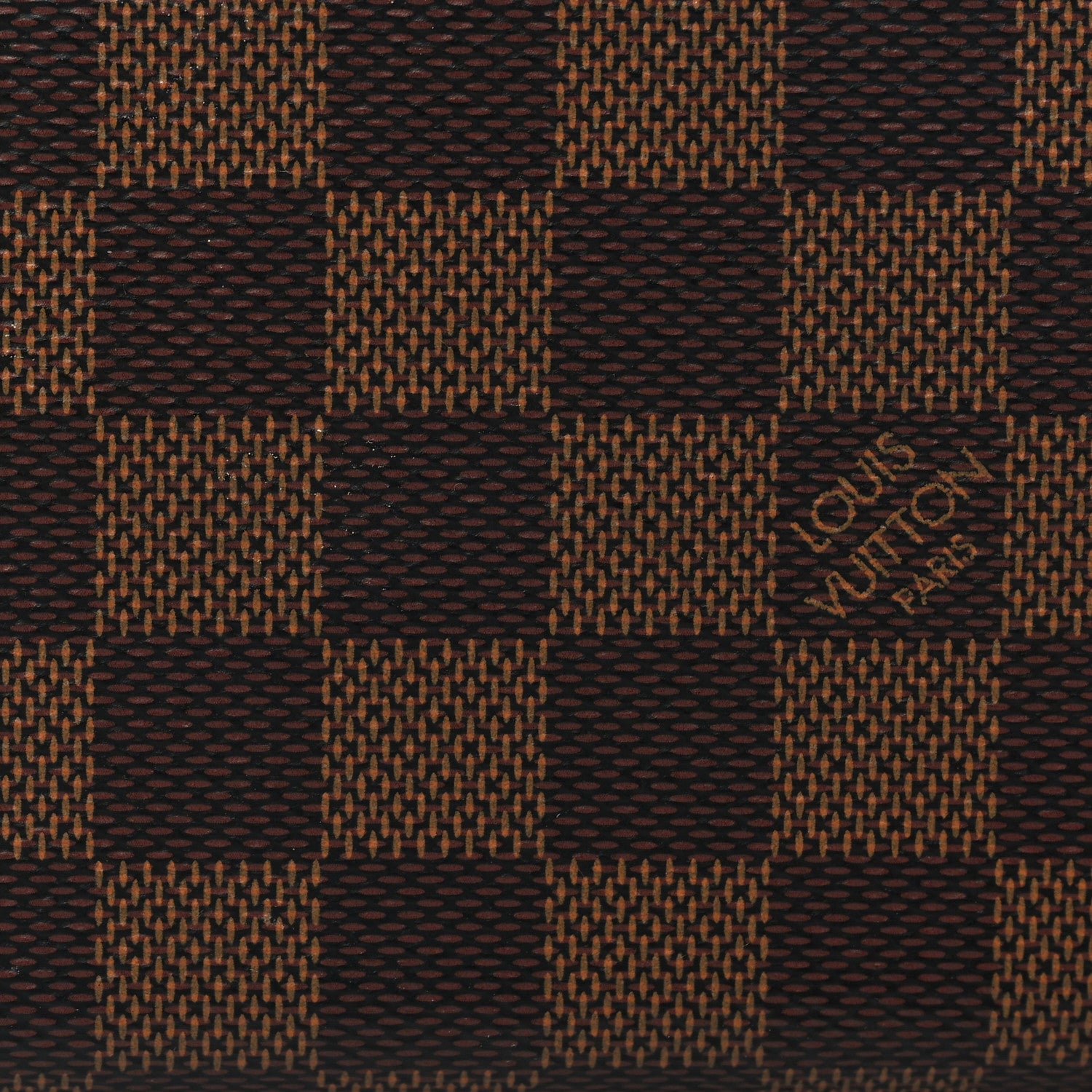 Louis Vuitton Damier Ebene Clemence Wallet Rose Ballerine 7 of 8