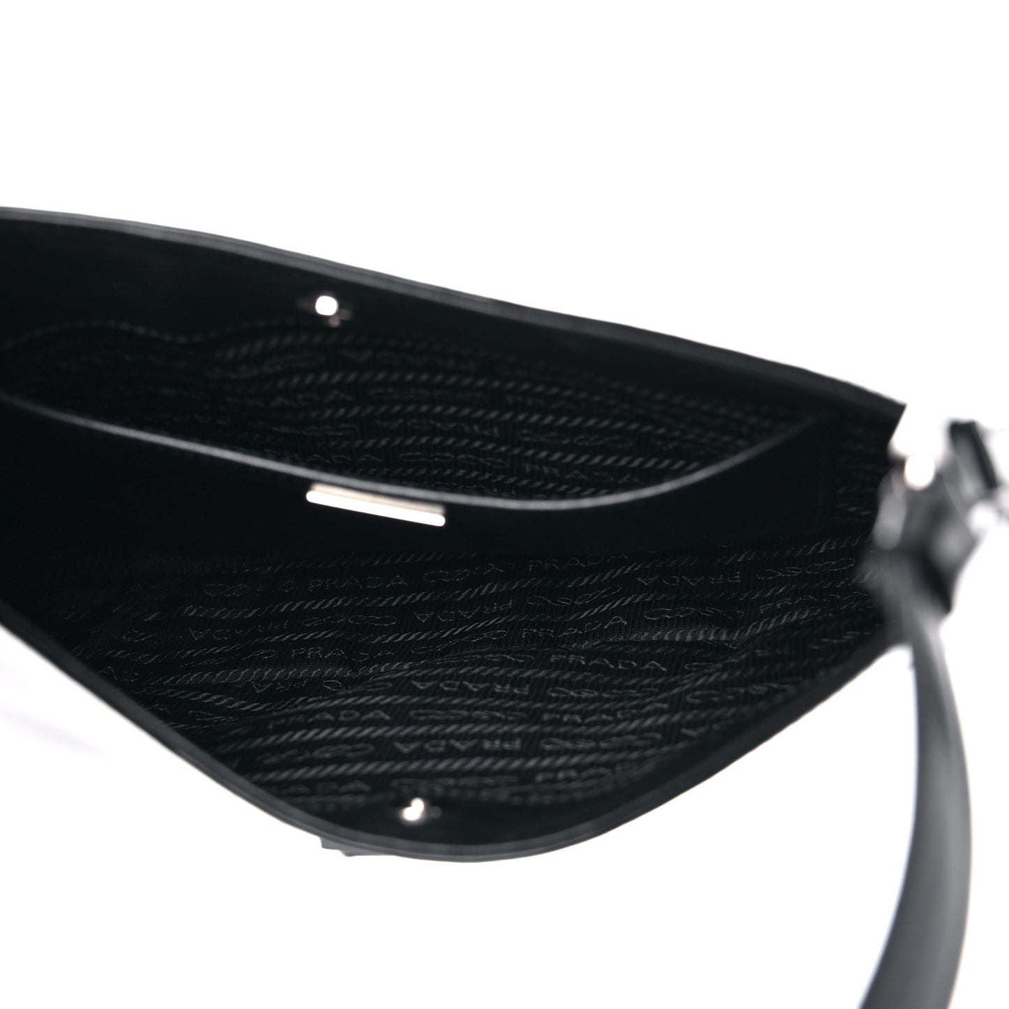 Spazzolato Cleo Shoulder Bag Black