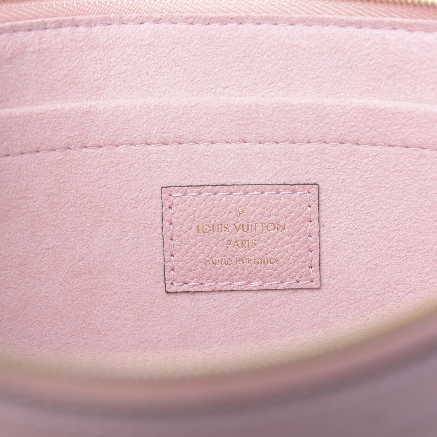 Louis Vuitton Damier Ebene Daily Pouch Rose Poudre 6 of 7