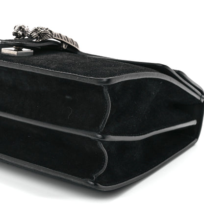 Gucci Suede Medium Dionysus Shoulder Bag Black 11 of 12